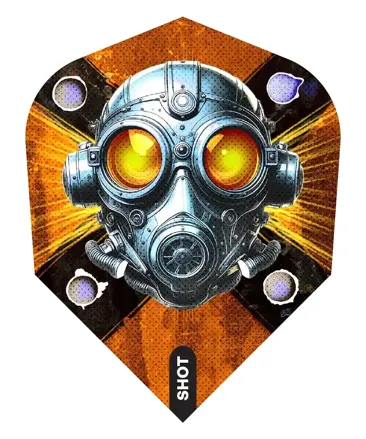 Shot Flights Badlands Rustin No.6