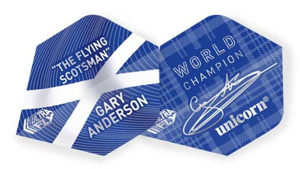 Unicorn Flights Gary Anderson World Champion
