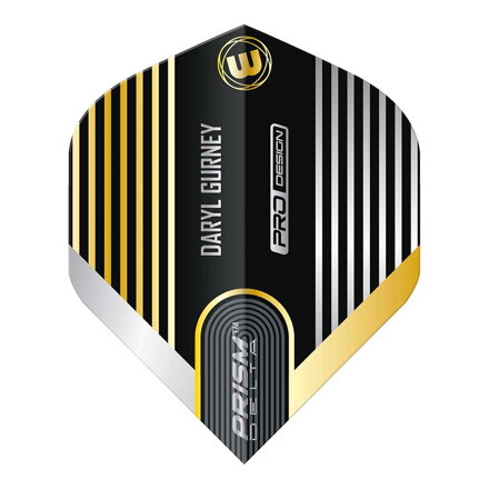 Winmau Flights Daryl Gurney Black & Gold Flight