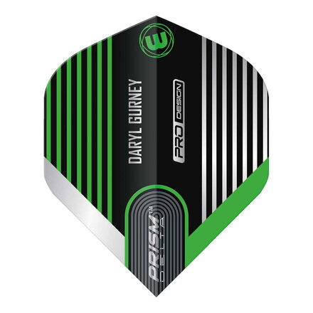 Winmau Flights Daryl Gurney Black & Green Flight
