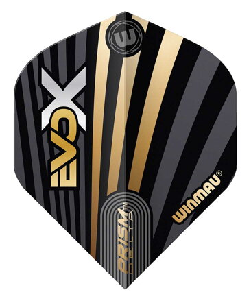 Winmau Flights MVG EvoX Gold & Black No.2