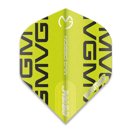 Winmau Flights Prism Delta MvG 2021 Green Print Winmau Flights Prism Delta MvG 2021 Green Print