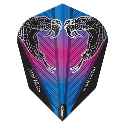 Red Dragon Flights Peter Wright Black Transparent V-Standard