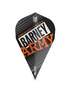 Target Flights Baney Army Pro.Ultra Black vapor