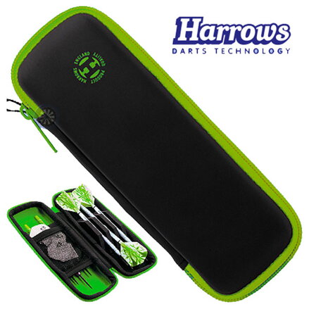 Harrows Dart Case Blaze Green