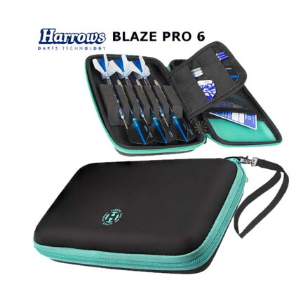 Harrows Dart Case Blaze Pro 6 Jade