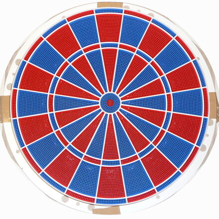 Diamond darts dartboard (spider + segments)