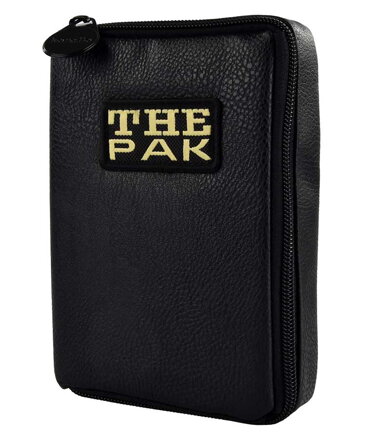 Karella Dart Case The Pak Leather Black