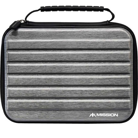 Mission Dart Case ABS-4 Metallic Silver Mission Dart Case ABS-4 Metallic Silver