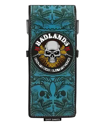 Shot Badlands Inked Dart Wallet Blue
