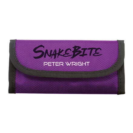 Red Dragon Dart Case Tri-Fold Snakebite Purple