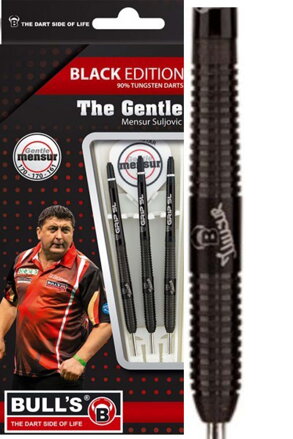 Bulls Steeltip Darts Champions Mensur Suljovic Black 23g