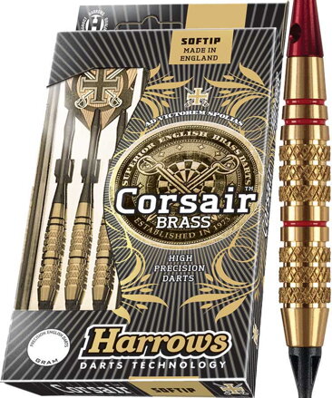 Harrows Softtip Darts Corsair 16g K2 Red
