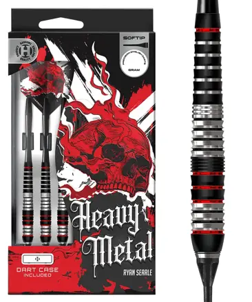 Harrows Softtip Darts Heavy Metal soft 18g