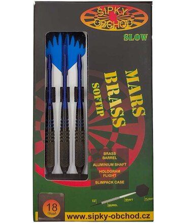 Ruthless Softtip Darts Mars 1 Slow 18g