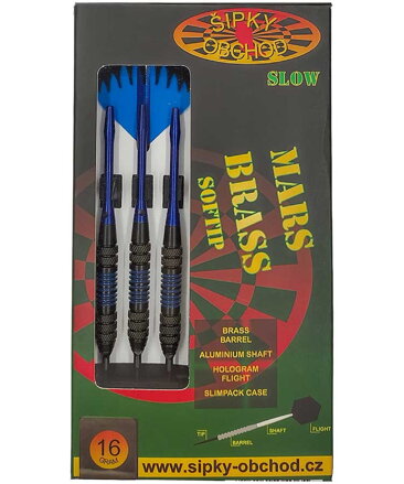 Ruthless Softtip Darts Mars 6 Slow 16g