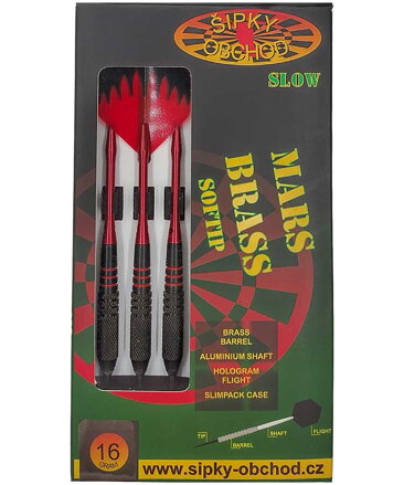 Ruthless Softtip Darts Mars 7 Slow 16g