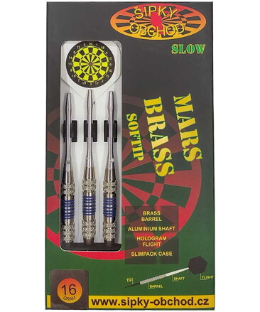 Ruthless Softtip Darts Mars 9 Slow 16g