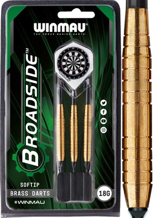 Winmau Softtip Darts Broadside Brass 18g