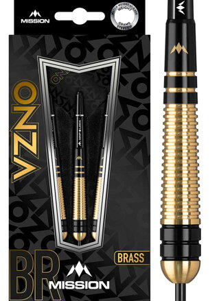 Mission Steeltip Darts Onza M2 Brass 22g