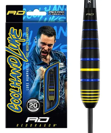 Red Dragon Steeltip Darts Luke Humhries WC Brass 20g