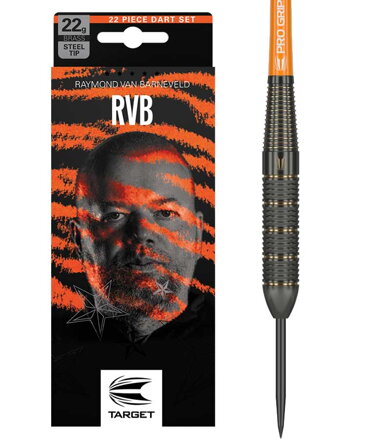 Target Steeltip Darts Raymond van Barneveld RVB Brass 22g