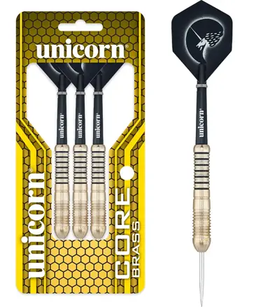 Unicorn Steeltip Darts Core Brass Style 2 24g