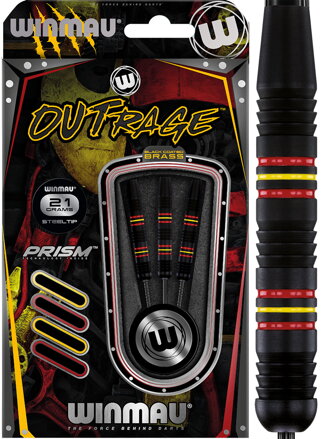 Winmau Steeltip Darts Outrage 21g