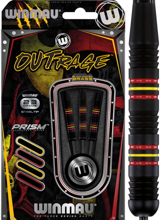 Winmau Steeltip Darts Outrage 23g