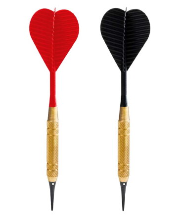 Karella Pub Darts| 1 piece | flight 2BA - tip - 2BA