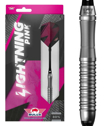 Bulls NL šipky Lightning Pink soft 19g