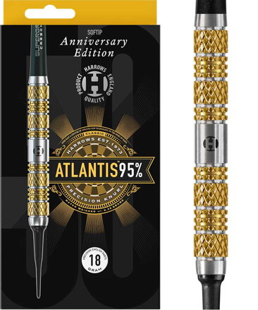 Harrows Softtip Darts Atlantis Anniversary Edition 18g