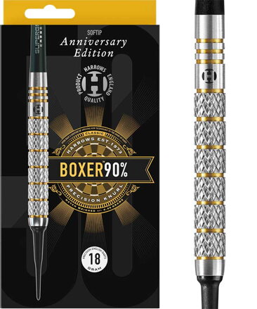 Harrows Softtip Darts Boxer Parallel Anniversary Edition 18g