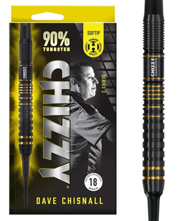 Harrows Softtip Darts Dave Chisnall "Chizzy" S3 18g