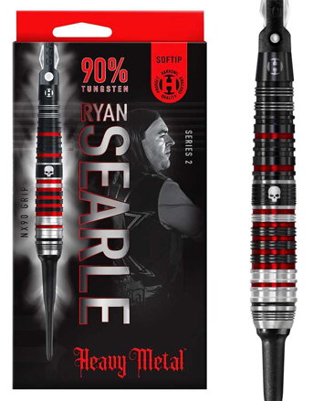 Harrows Softtip Darts Ryan Searle Heavy Metal S2 18g