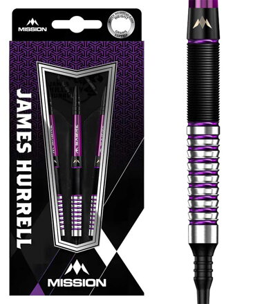 Mission Softtip Darts James Hurrel 18g