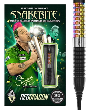 Red Dragon Softtip Darts Peter Wright Corra 20g