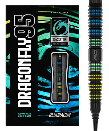 Red Dragon Softtip Darts Dragonfly 95 Tapered 20g