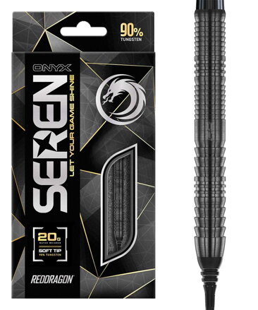 Red Dragon Softtip Darts Seren 1 Onyx 20g