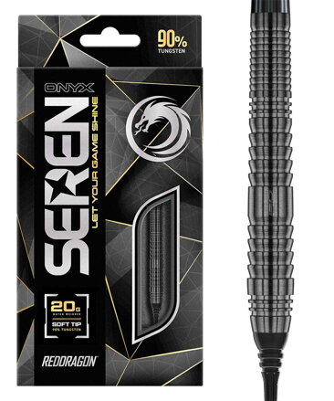 Red Dragon Softtip Darts Seren 2 Onyx 20g