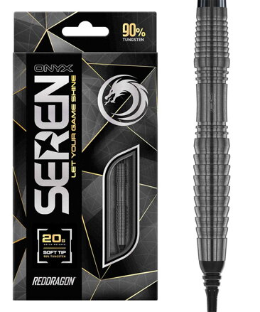 Red Dragon Softtip Darts Seren 3 Onyx 20g