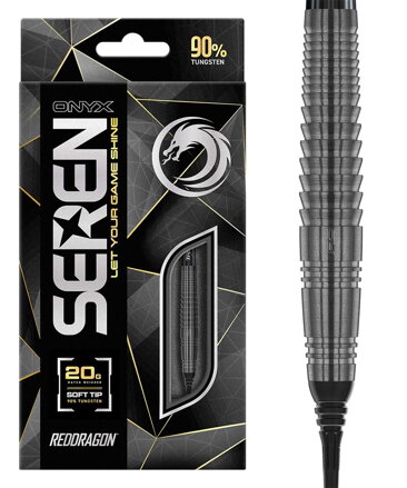 Red Dragon Softtip Darts Seren 4 Onyx 20g