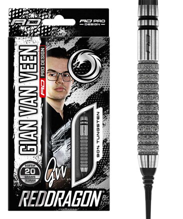 Red Dragon Softtip Darts Gian Van Veen 20g