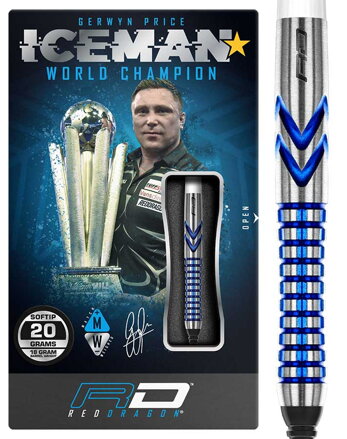 Red Dragon Softtip Darts Gerwyn Price Contour 20g