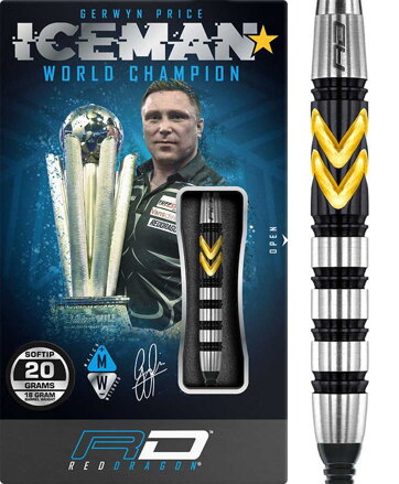 Red Dragon Softtip Darts Gerwyn Price Thunder SE 20g