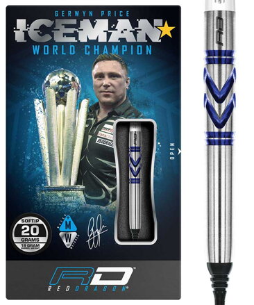Red Dragon Softtip Darts Gerwyn Price Avalanche Pro 20g