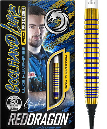 Red Dragon Softtip Darts Luke Humphries TX3 Gold SE 20g