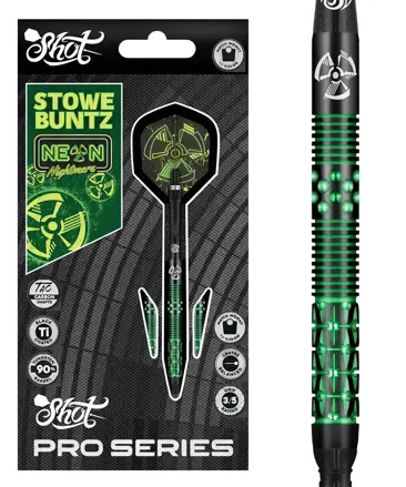 Shot Softtip darts Stowe Buntz 2.0 Black 21g