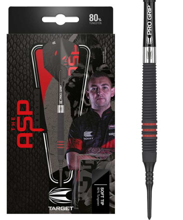 Target Softtip Darts Nathan Aspinall Black 80% 18g