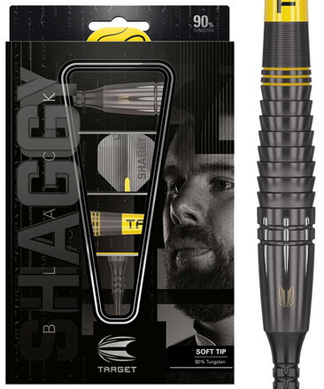 Target Softtip Darts Scott Williams "Shaggy" Black 20g